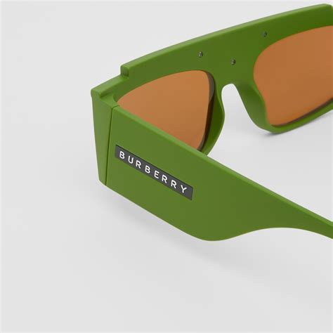 burberry green rectangle sunglasses|burberry sunglasses for women.